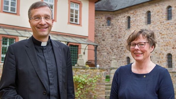 Erster Erfahrungsaustausch von Bischöfin Hofmann und Bischof Gerber in Fulda / Fotos: medio.tv / Schauderna